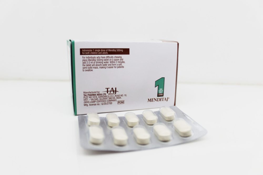 Mebendazole Tablets 500mg Manufacturers India